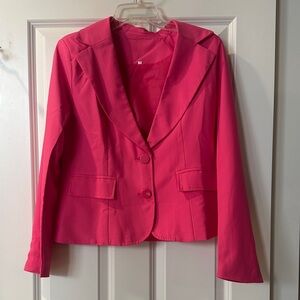 Women's Pink Blazer